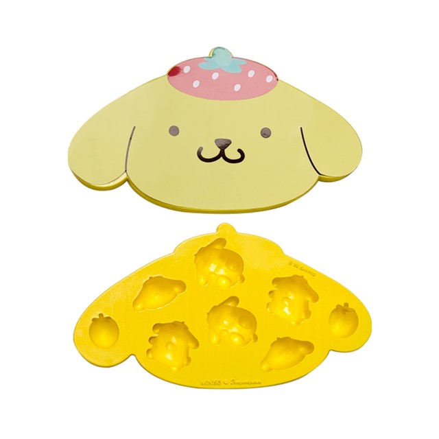 Silicone Mold for Popsicles with Sanrio Pompompurin Characters