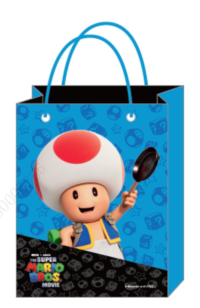 Medium Super Mario Gift Bag Blue