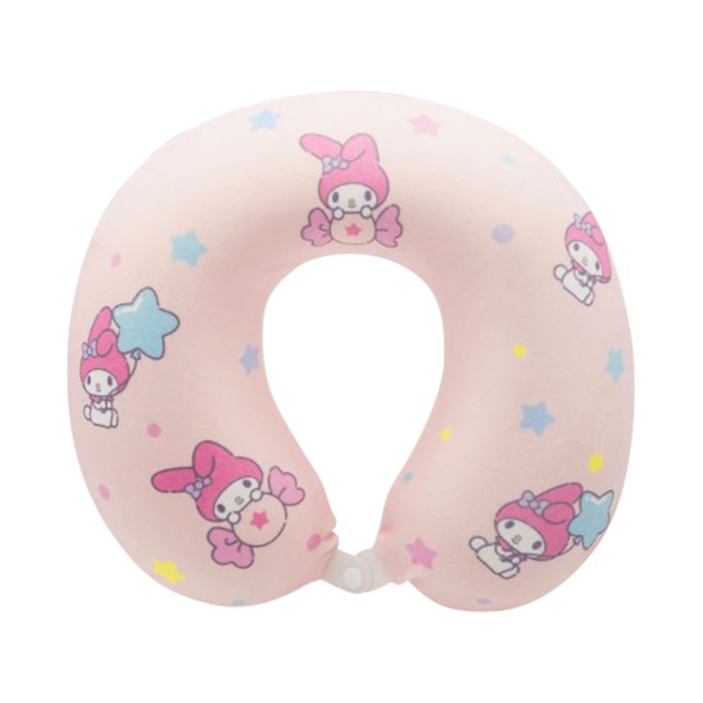 My Melody Travel Neck Pillow with Hearts