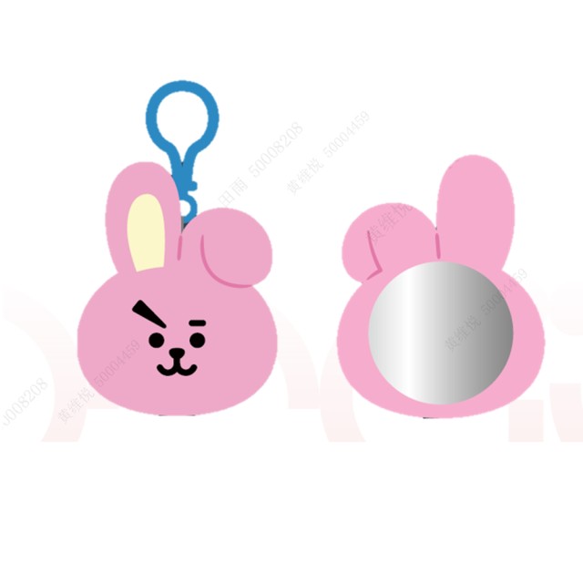 Καθρεπτάκι BT21 COOKY Ροζ