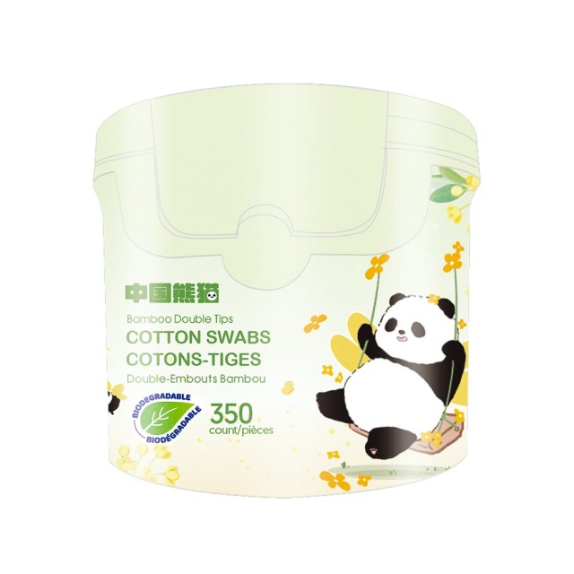 Cotton swabs with Panda 350 pcs