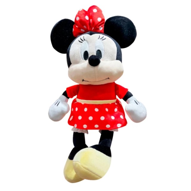 Λούτρινο Minnie Mouse με Φούστα  39cm