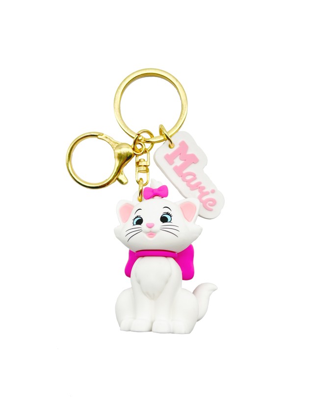 Keychain with Marie Figure