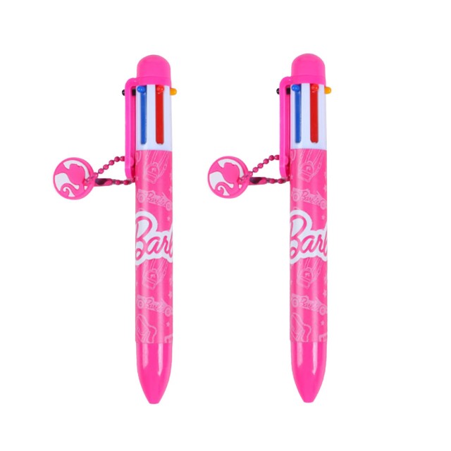 Pen with 6 Barbie Colors