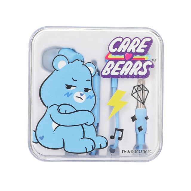Lice Wired Headphones with Teddy Bears of Love Model: 875 Blue