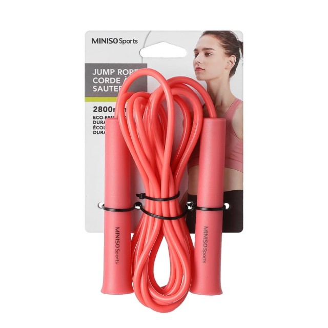 Silicone Gymnastics Rope 2.8m Pink