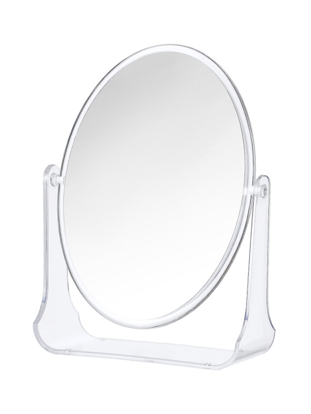 Oval Mirror with Support Base