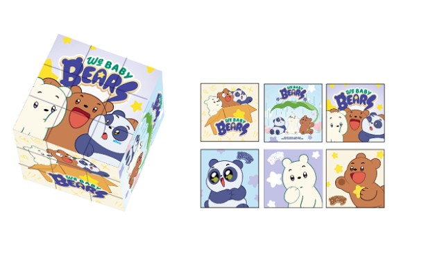 We Bare Bears Babies Cube Game