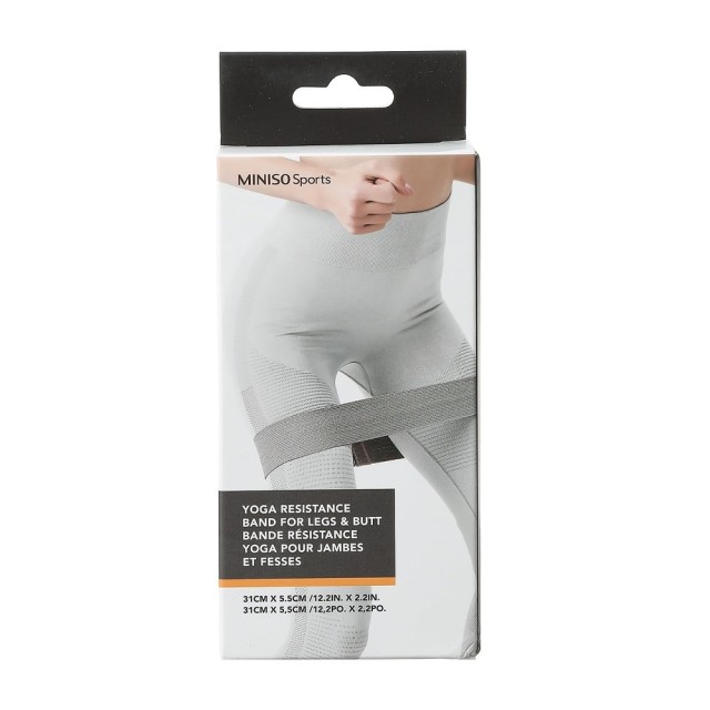 Fitness Resistance Band Gray