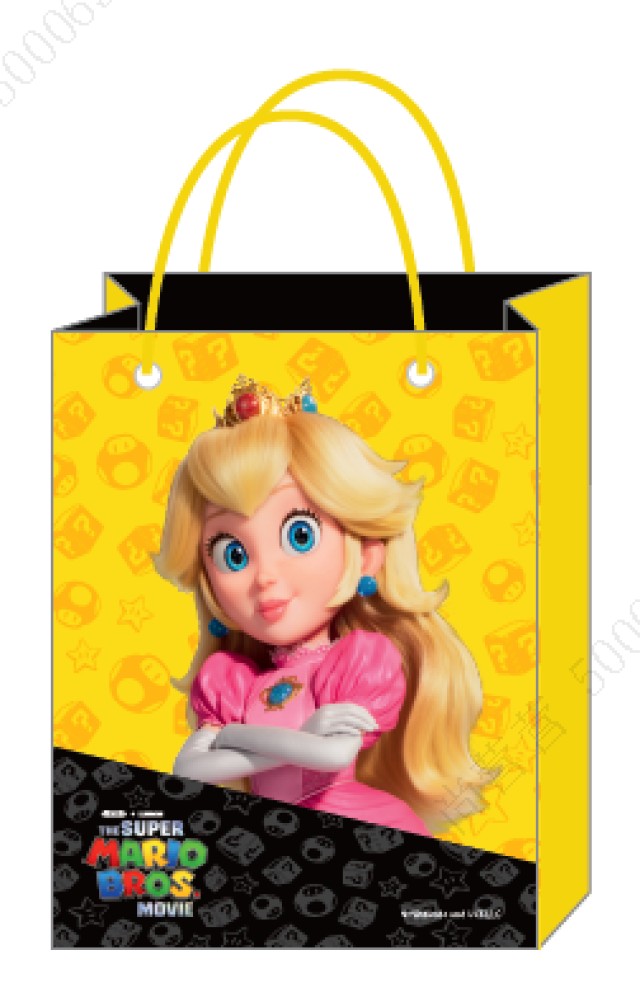 Medium Super Mario Gift Bag Yellow