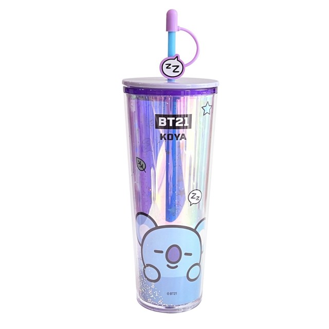 Ποτήρι Πλαστικό με Διπλό Τοίχωμα 800ml BT21 KOYA