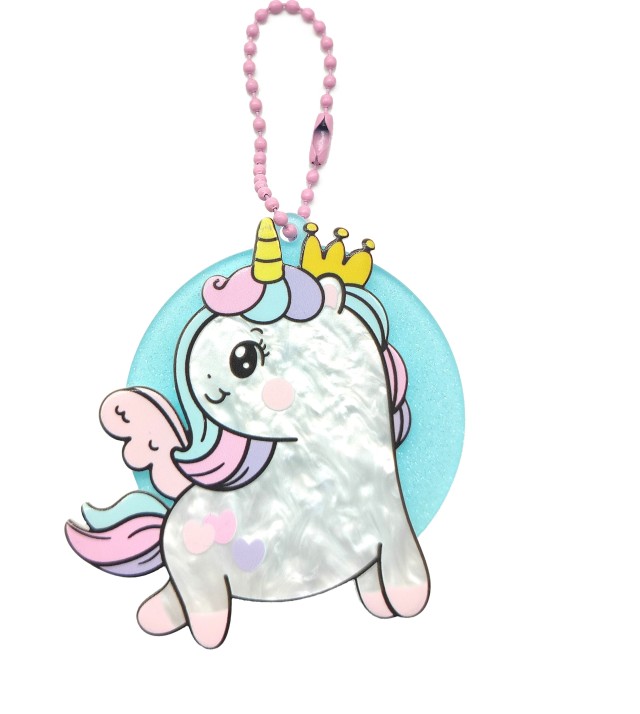 Unicorn Keychain and Cable Organizer