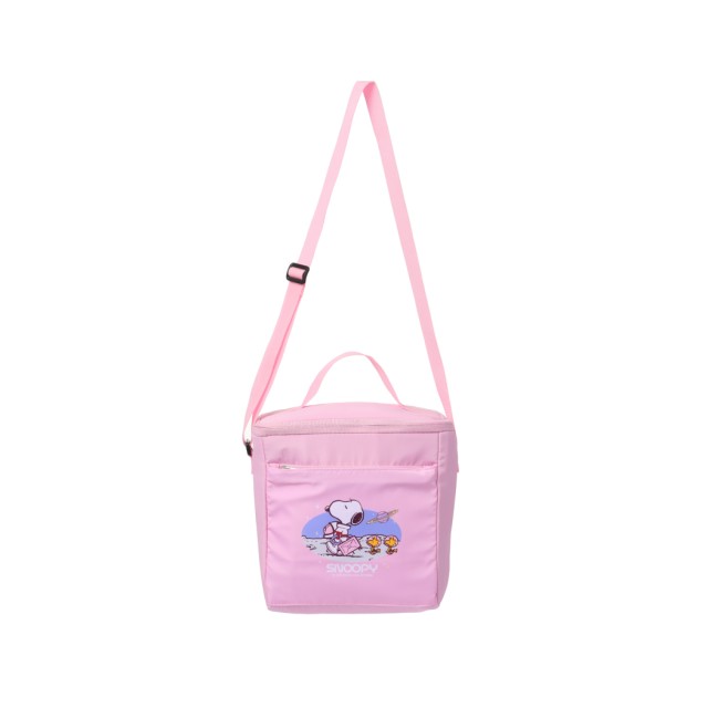 Τσάντα Φαγητού Snoopy 21x15x22cm Ροζ