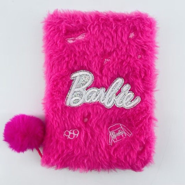 Barbie Plush Notebook