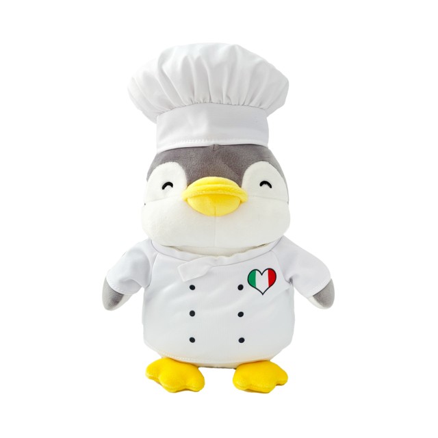 Plush with Penguin Travels in Italy