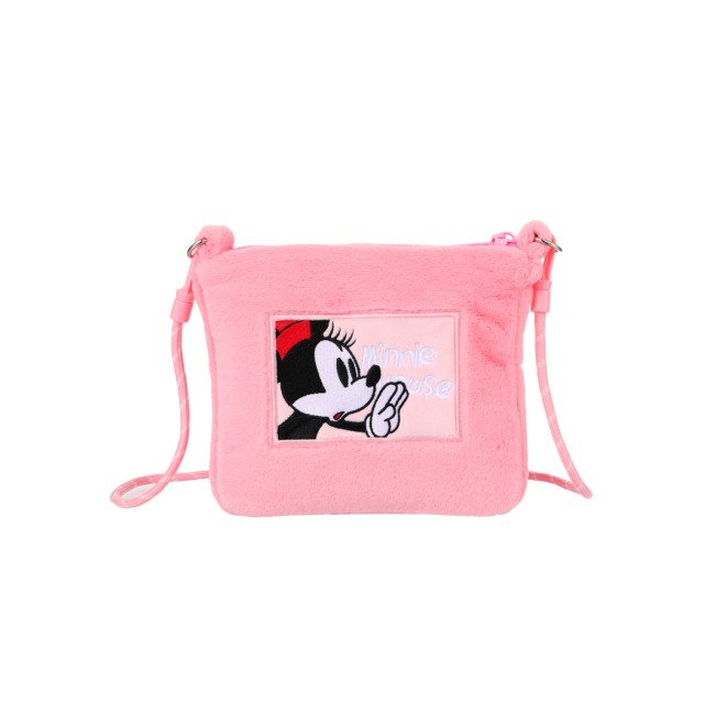 Τσάντα Γυναικεία Λούτρινη Minnie Mouse