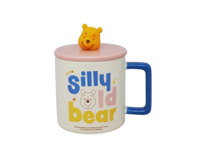 Ceramic Mug with Lid 425ml Winnie the Pooh