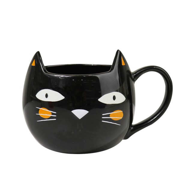Ceramic Mug 390ml Halloween Cat