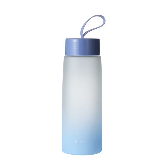 Μπουκάλι Νερού Πλαστικό με Καπάκι 500ml Μπλε