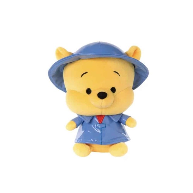 Plush Winnie-the-Pooh with Raincoat