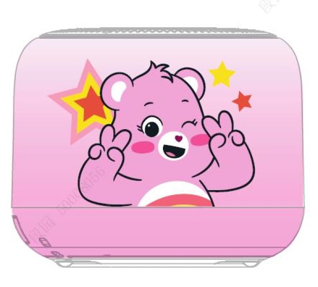 Wireless Speaker with Teddy Bears Model: BT2602 Pink
