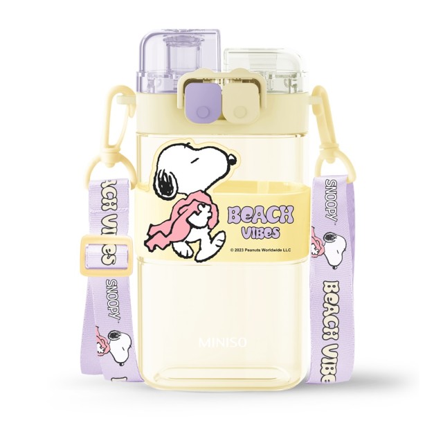 Μπουκάλι Πλαστικό με Λουράκι 560ml Snoopy