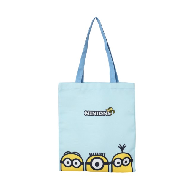 Υφασμάτινη Τσάντα για Ψώνια Minions Γαλάζιο