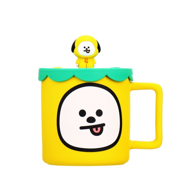 Κούπα Κεραμική με Καπάκι Σιλικόνης 425ml CHIMMY