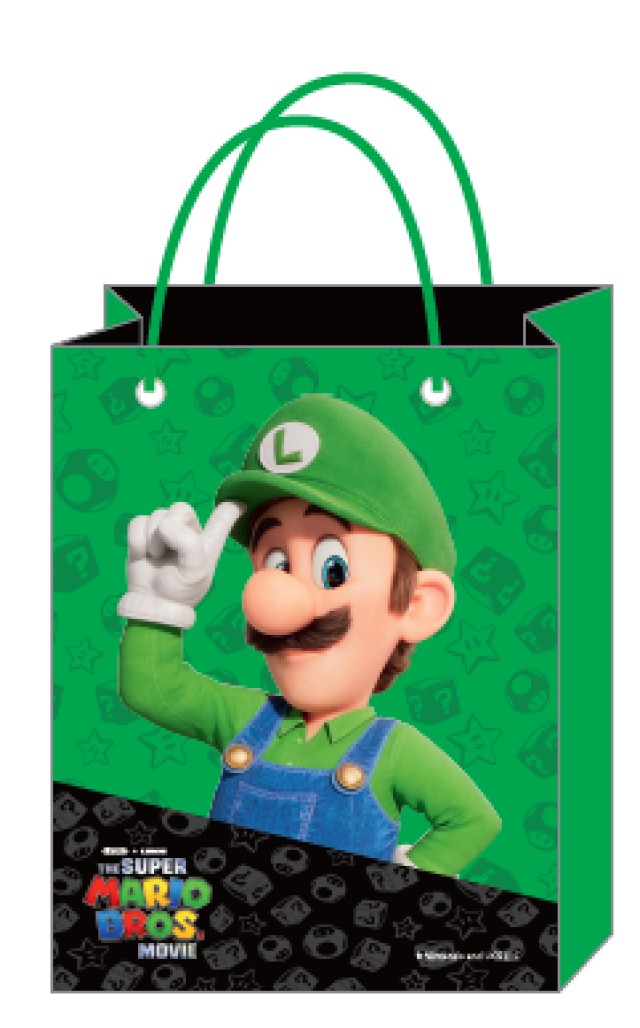 Medium Super Mario Gift Bag Green