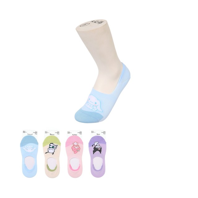 Κάλτσες Κοντές Sanrio με Σχέδιο Cinnamoroll