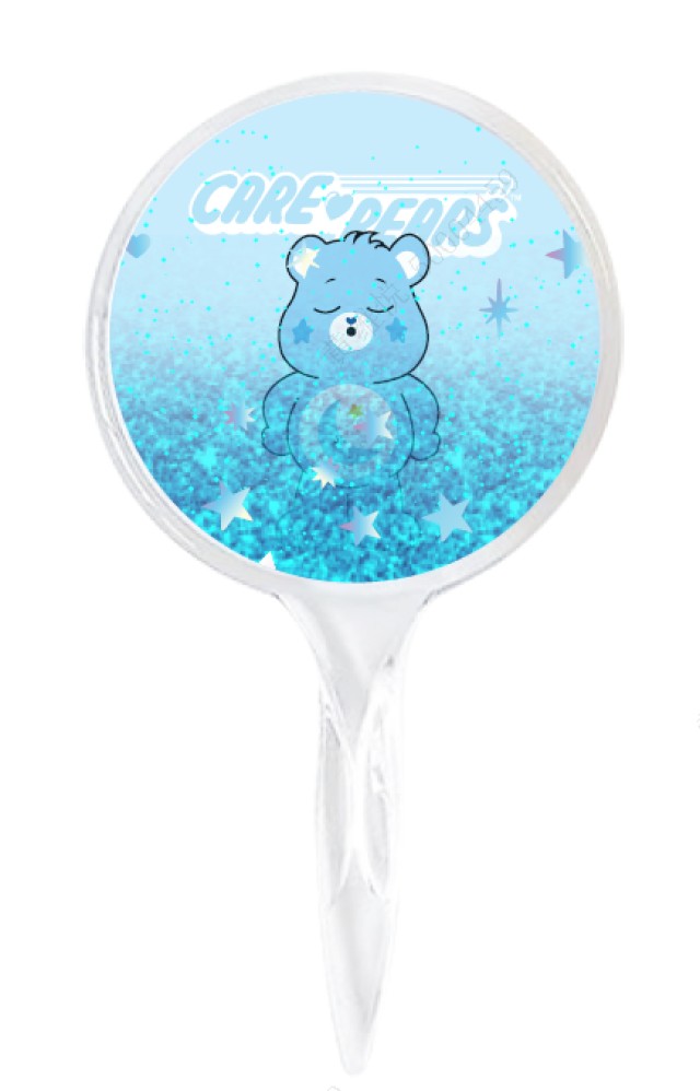 Hand Mirror with Glitter Bears of Love