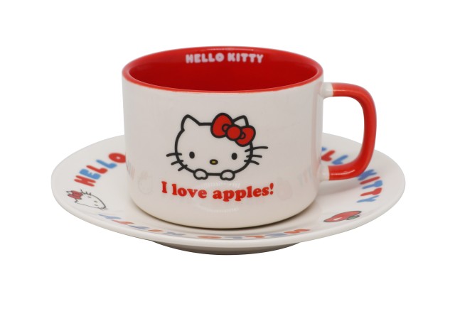 Cup and Saucer 200ml Hello Kitty