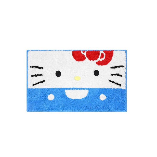 Χαλάκι Εισόδου Hello Kitty 60x40cm Μπλε