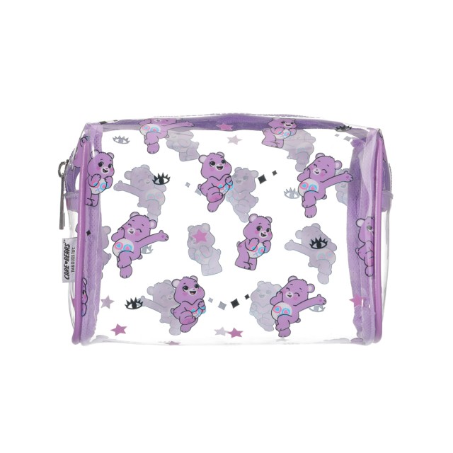 Toiletry set Transparent Bears of Love Purple