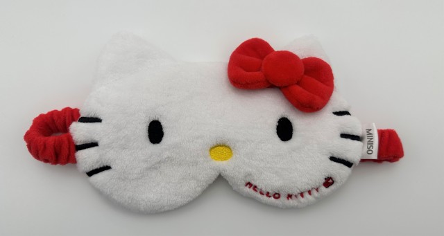 Sleeping Mask Plush Hello Kitty