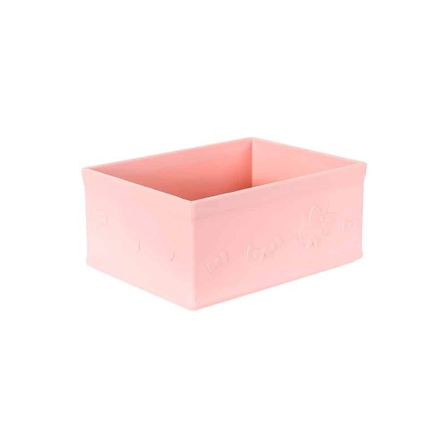 Κουτάκι Αποθήκευσης Πλαστικό Hello Kitty 14x10.5x6.3cm Ροζ